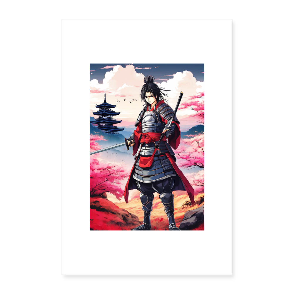 Poster 60x90 cm - vit