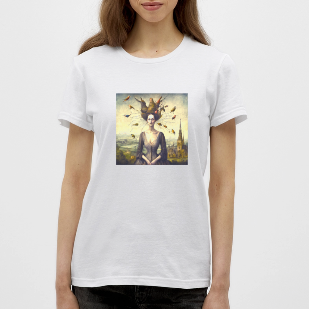 T-shirt dam - vit
