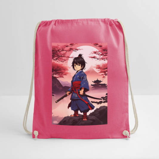 Gymnastikpåse - fuchsia