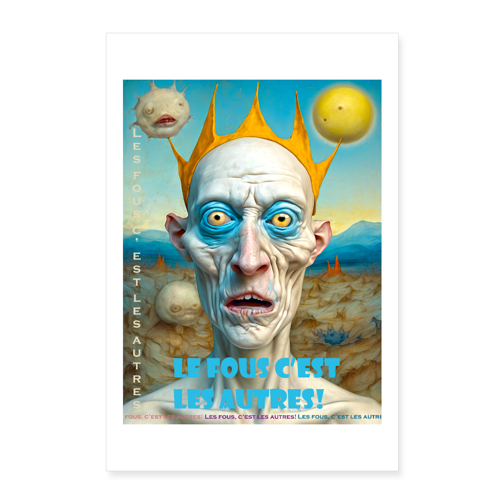Poster 40x60 cm - vit