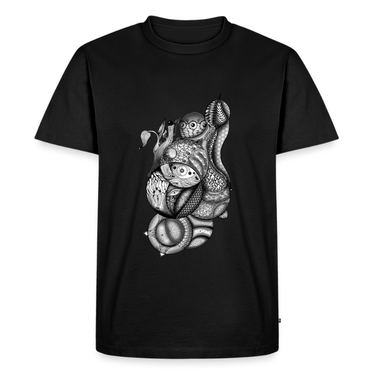 Premium-T-shirt herr - svart