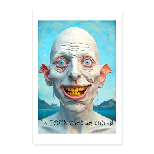 Poster 40x60 cm - vit
