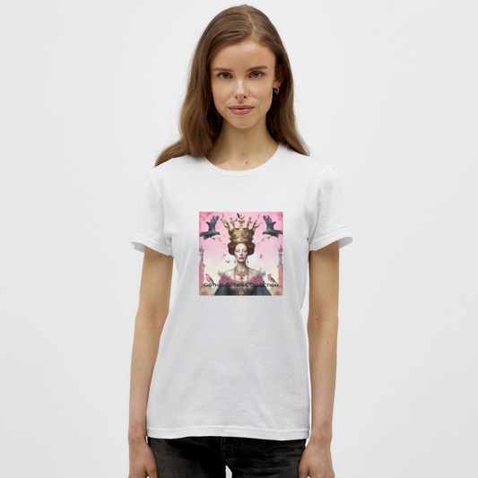 T-shirt dam - vit