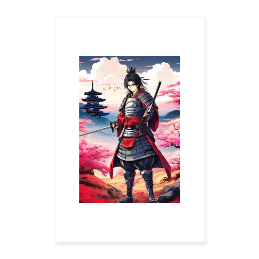 Poster 60x90 cm - vit