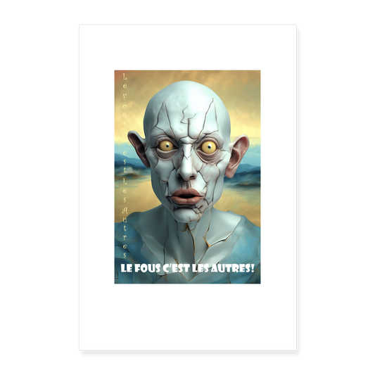 Poster 40x60 cm - vit