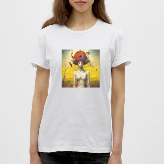 T-shirt dam - vit