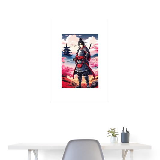 Poster 60x90 cm - vit