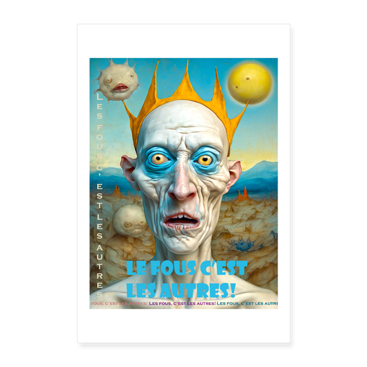 Poster 40x60 cm - vit