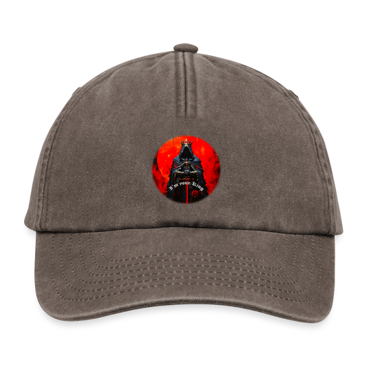 Ledig vintagekeps - vintagebrun